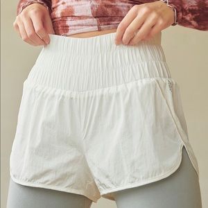Free People Way Home Shorts, Optic White